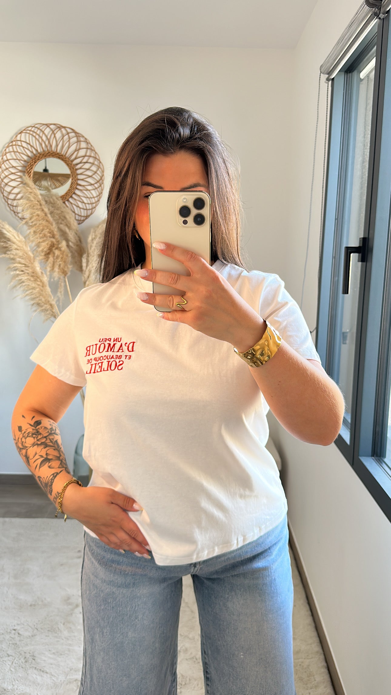 T-shirt « un peu d’amour.. »