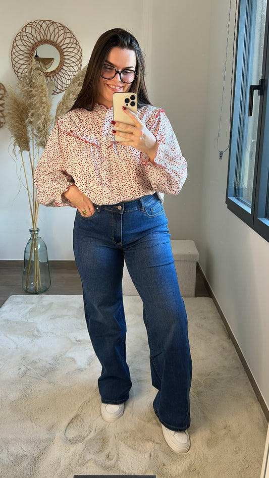 Jean Kate - Bleu - FLARE +