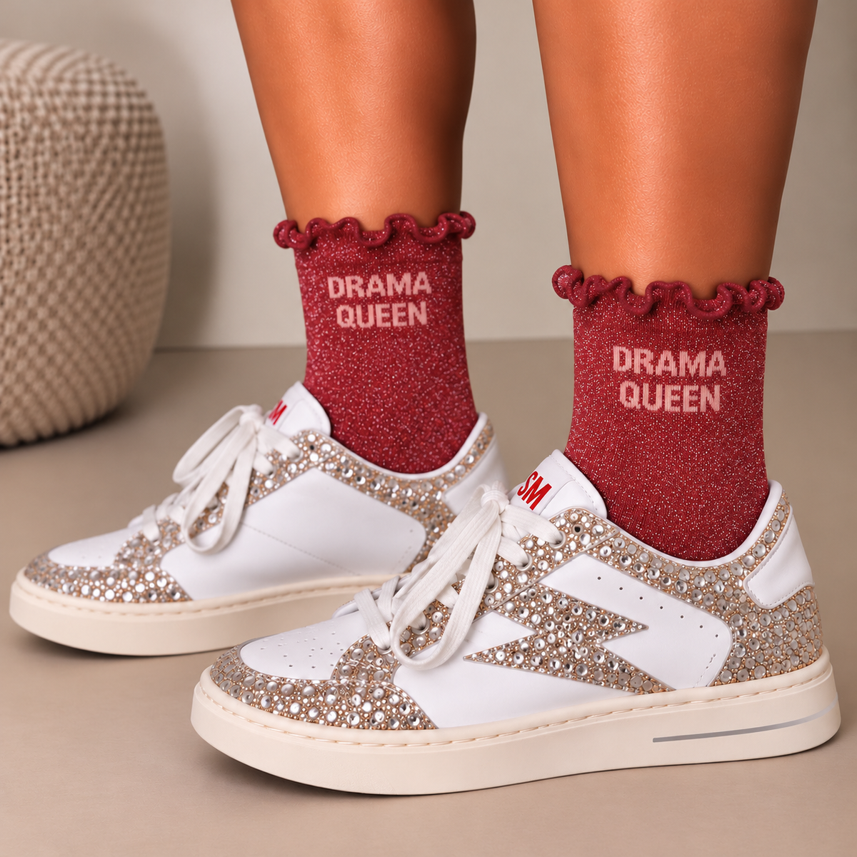 Chaussettes à paillettes