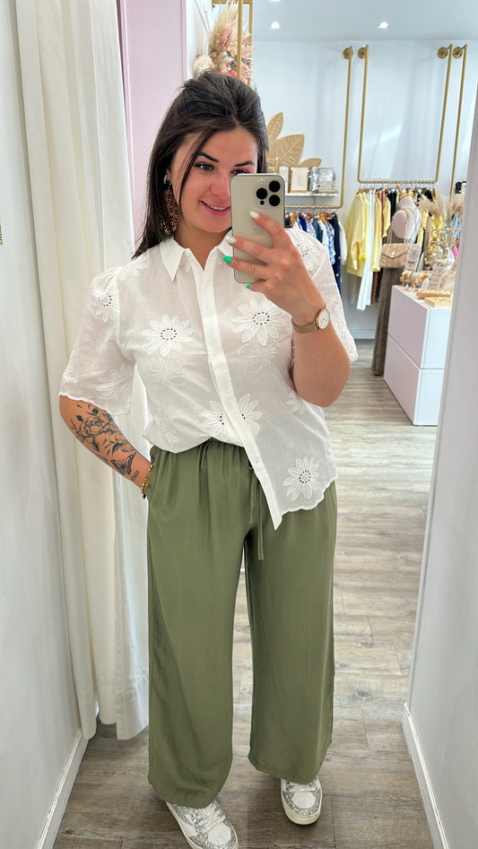 Pantalon Vally - kaki