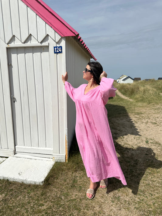 Robe Raven - rose
