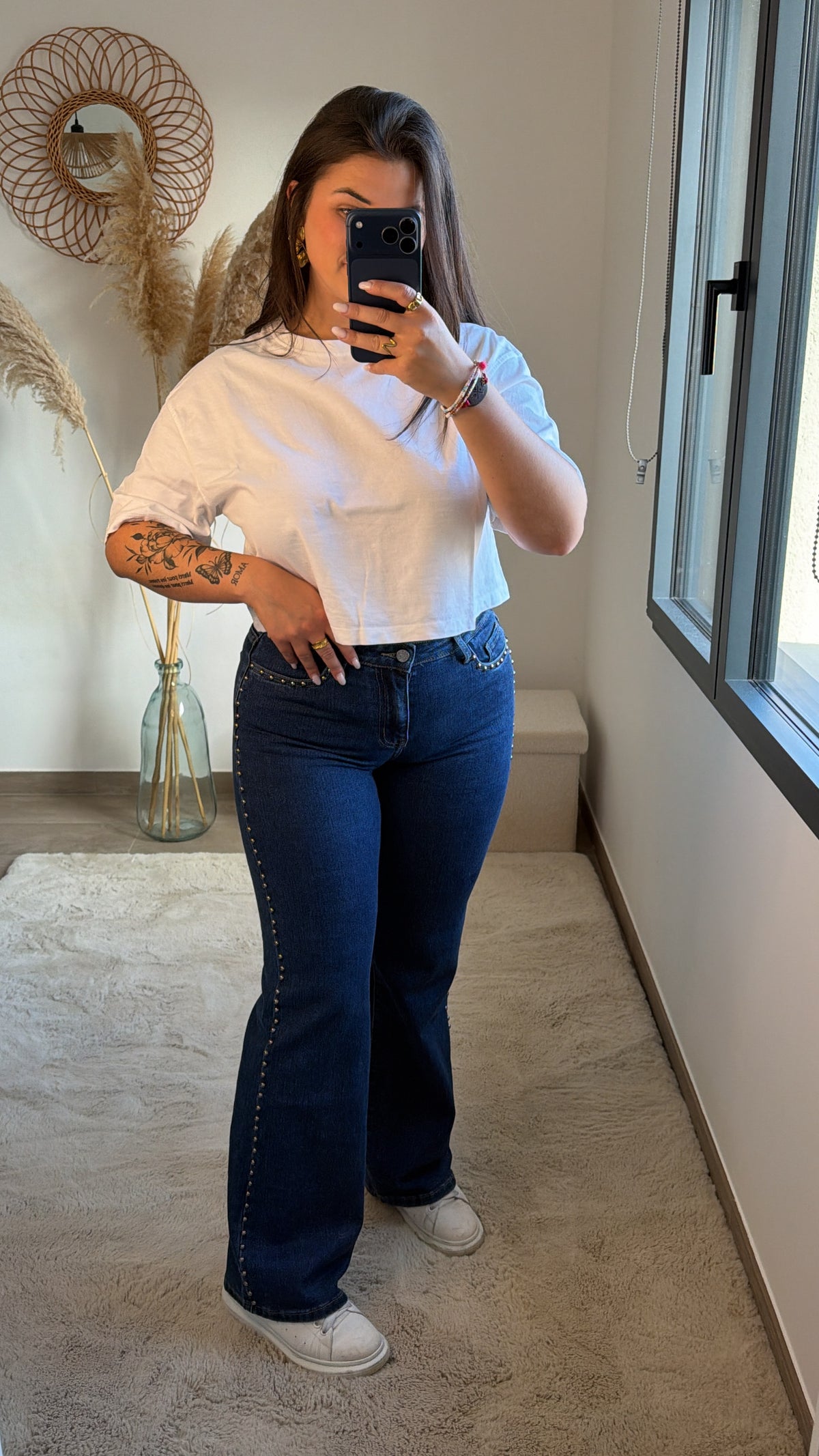 Jeans à clous - FLARE