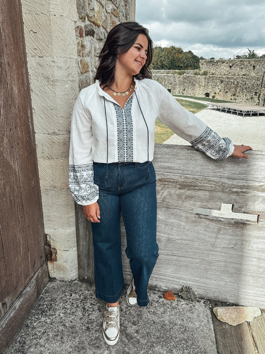 Blouse Albane - marine