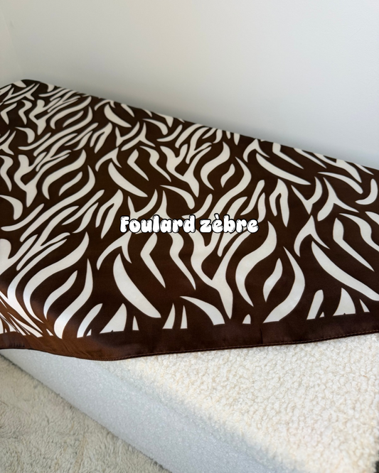 Foulard carré - animalier