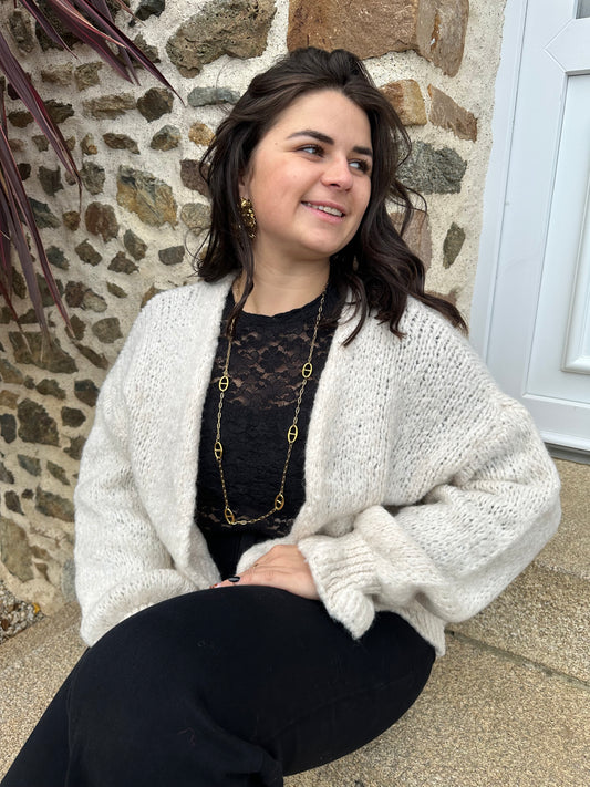 Gilet Céline - écru